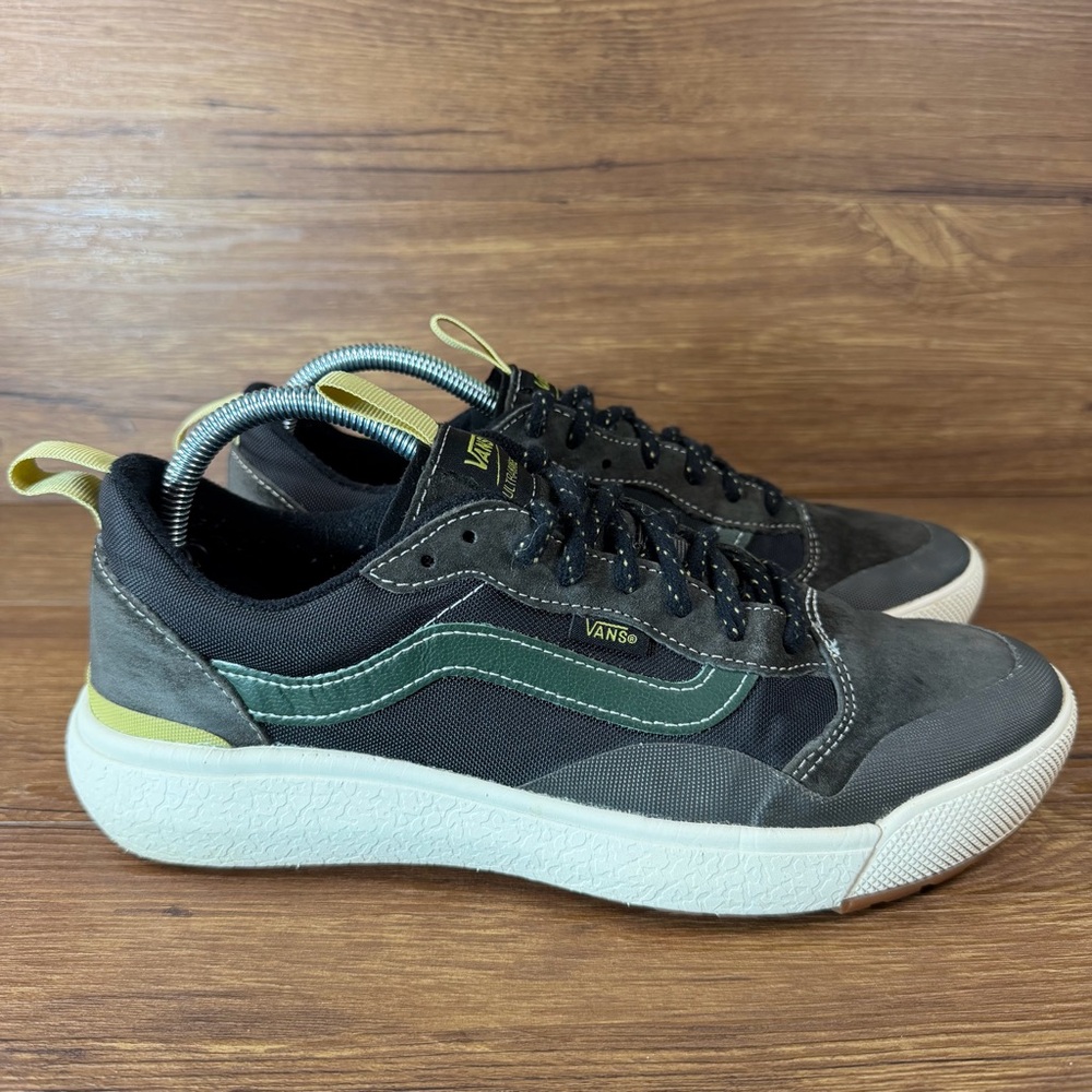Vans UltraRange‎ EXO Mte Black Olive/Black Suede Sneakers Men’s Size 8.5 Shoes